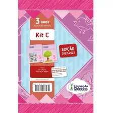 Livro Formando Cidadãos 3 Anos Kit C Nova Edição