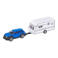 Car & Caravan Niños Autito C/ Caravana Teamsterz Febo