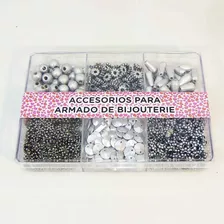 Set Para Armar Piezas Níquel De Acrílico - Fornituras Bijou