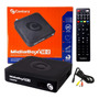 Receptor Via Satélite Century Midiabox Se2 Hdmi Hd 43w Preto 127/220v