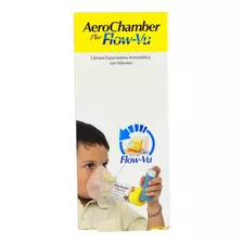 Cámara De Inhalación Aerochamber Plus Flow-vu Infantil Con 1