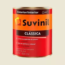 Tinta Clássica Premium Fosco 800ml Cores Leves 1 - Suvinil