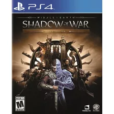 Ps4 - Shadow Of War Gold Edition - Juego Físico Original N