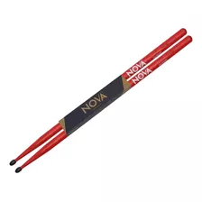 Punta De Nailon Baqueta Nova De Vic Firth 5an, Color Nogal Rojo, Usa Cor Única