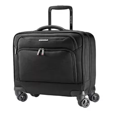 Maletín Samsonite Xenon 3.0 Color Negro Diseño De La Tela Liso