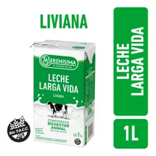 Leche La Serenisima Descremada Larga Vida X 1 Litro X 12u 