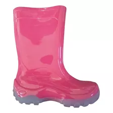 Bota Infantil Impermeável Leve Kids Pink Galocha Menina 