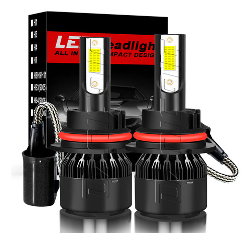 Foto de Kit Faros Luz Led 9007 14000lm Para Chrysler Haz Alta/baja