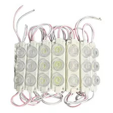 20 Módulos Tipo Chip Con 3 Leds Tipo Sombrero Luz Blanco