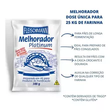 Melhorador De Farinha Fleischmann Panificação 300g