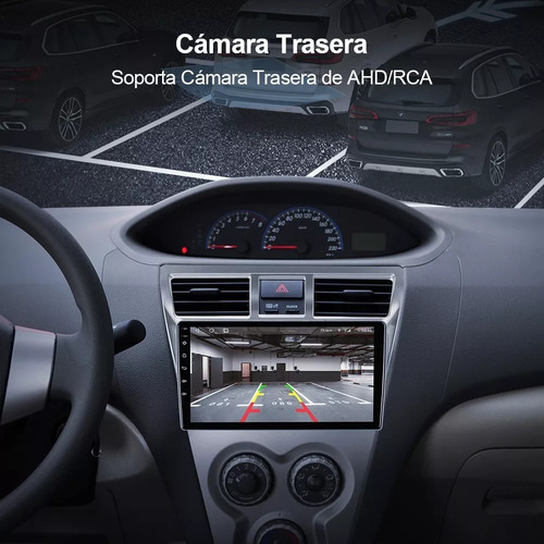 Toyota Yaris 08-15 Carplay Android Auto Touch Radio Bluetoot Foto 8
