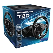 Volante T80 Thrustmaster Ps4/ps3 Racing Wheel Color Negro