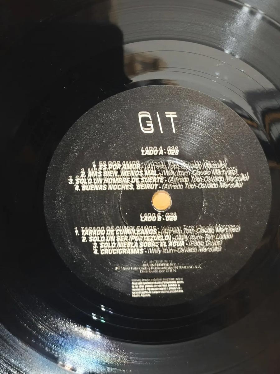 G.I.T. - G.I.T. - vinilo 1984