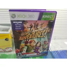 Kinect Adventures Usado Original Manual Xbox 360 Midia Físic