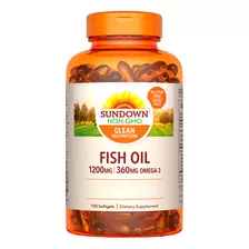 Extra Strength Fish Oil 1200mg - 100 Soft