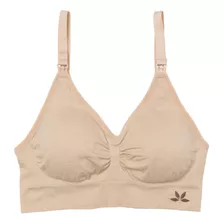 Bralette Maternal Lactancia Deportivo Beige Latina