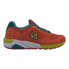 Zapatillas L A Gear Bronx W - Mujer - Naranja