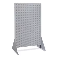 Rack De Piso Con Panel Perforado De Doble Lado, 102x168x64cm