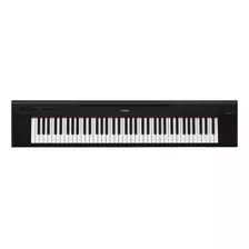 Piano Digital Np 35b Piaggero Preto 76 Teclas C Fonte Yamaha 100-240v