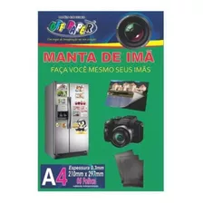 5 Fls Manta De Imã A4 Espessura 0,3mm Para Personalizados