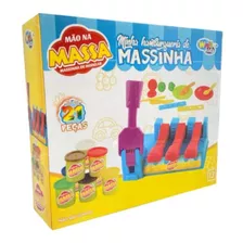 Kit Massinha Modelar Lanches 21 Pcs Wellkids