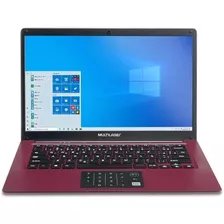 Notebook Legacy Cloud 2gb 32gb Win 10 Pol 14 Vermelho Pc133