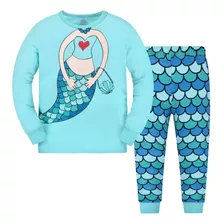 Pijama Conjunto De Algodón 2 Piezas Para Niñas / Maryshopcl