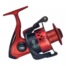 Reel Frontal Caster Fury 6003 Derecho/izquierdo Color Rojo