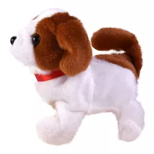 Perro Cachorro Marrón Y Blanco Con Sonido Tiernas Mascotas