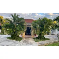 Casa En Venta Estilo Campestre A 10 Min De Merida 