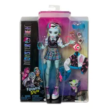Boneca Monster High Frankie Stein E Pet Mattel Hhk53