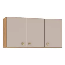 Armário Aéreo Para Cozinha 120cm 3 Portas Suprema