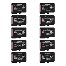 Pack 10 Memorias Micro Sd Kingston Canvas Select Plus 32gb