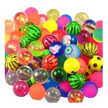 25 Pelotas Saltarinas Surtidas 25mm Sopresa Juego Niños