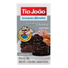 Arroz Preto Integral Tipo 1 Cozinha Chinesa 500g Tio João