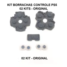 Borrachas Condutivas Controle Dualsense Ps5 2 Kits Original