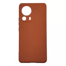 Case Capa Capinha Silicone Veludo Luxo Para Xiaomi 13 Lite