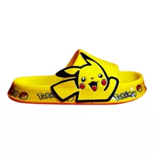 Chinelo Infantil Slide Nuvem Pokemon + Pokebola Lançamento