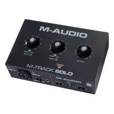 Interface De Audio M-audio M-track Solo