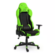 Cadeira Gamer Xt Racer Defender - Preta E Verde