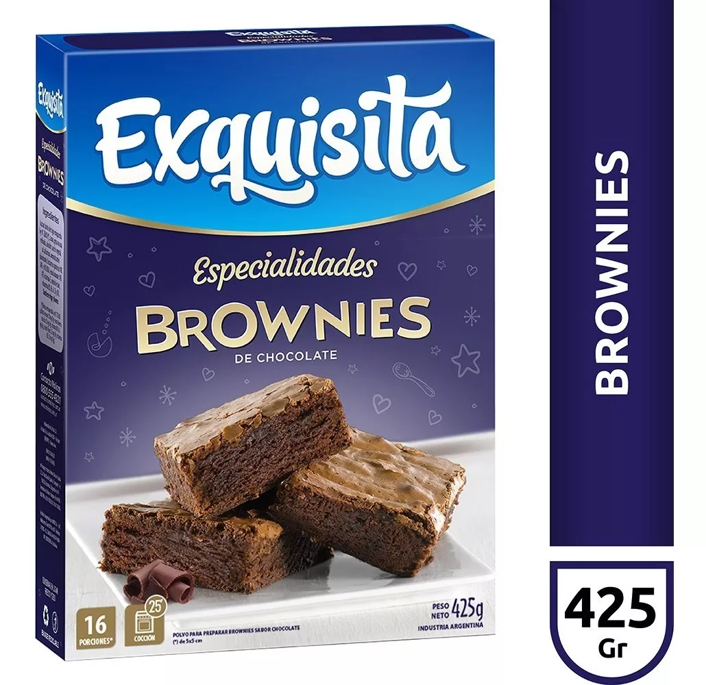 Exquisita Brownies X425 Gr