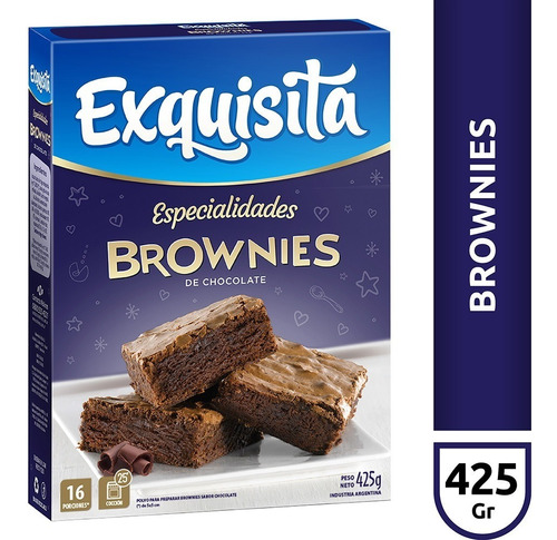 Exquisita Brownies  X425 Gr