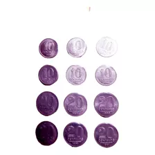 Série Completa Das Moedas De 10 E 20 Ctvos. Aluminio-cod.761