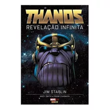 Livro Thanos Revelação Infinita 1 Capa Dura Marvel Panini