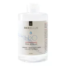 Biobellus H2o Agua Micelar Desmaquillante Facial 250ml