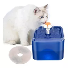 Fonte Bebedouro P/ Pet Gato Cachorro Filtro 2l Água Corrente