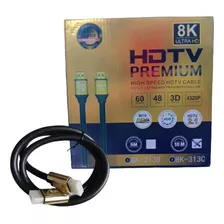 Cable Hdmi 8k 2.1v Ultra Hd 10 Metros 4320p 48gb Hdr Pvc