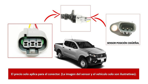 Conector Sensor Posicion Cigenal Nissan Np300 Foto 5