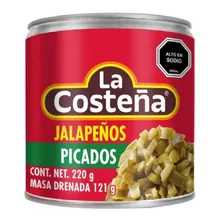 Jalapeños Picados En Escabeche X220 La Costeña