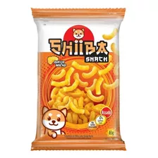 Salgadinho Queijo Nacho Shiba Snack Ebicen Glico 